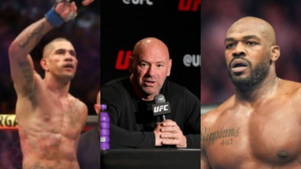 Alex Pereira, Dana White, Jon Jones