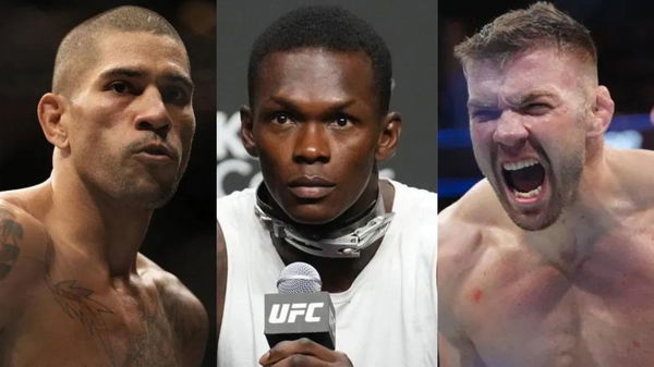 Alex Pereira, Israel Adesanya and Dricus du Plessis