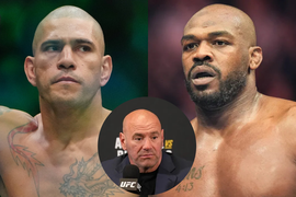 Alex Pereira, Jon Jones, Dana White