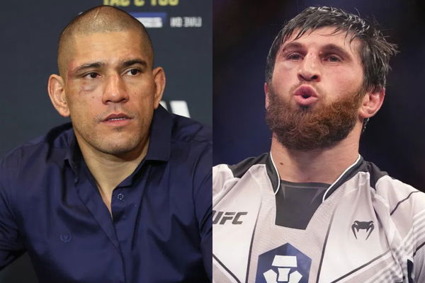Alex Pereira and Magomed Ankalaev