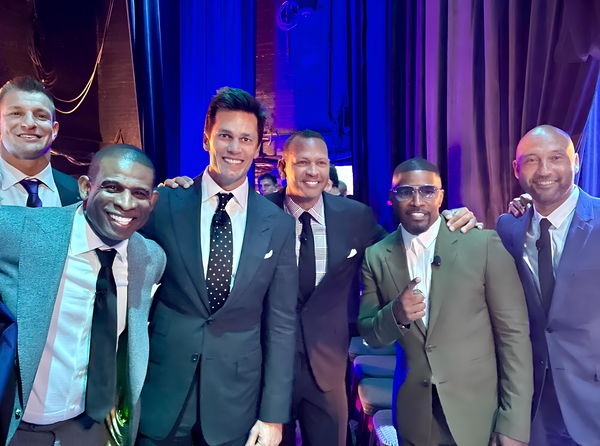 Alex Rodriguez, Tom Brady, Derek Jeter, Gronk, Deion Sanders, Jamie Foxx