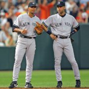 Lee - ヤンキース　Derek Jeter Alex Rodriguez　Tシャツ Derek Jeter New York Yankees Alex Rodriguez Seattle Mariners
