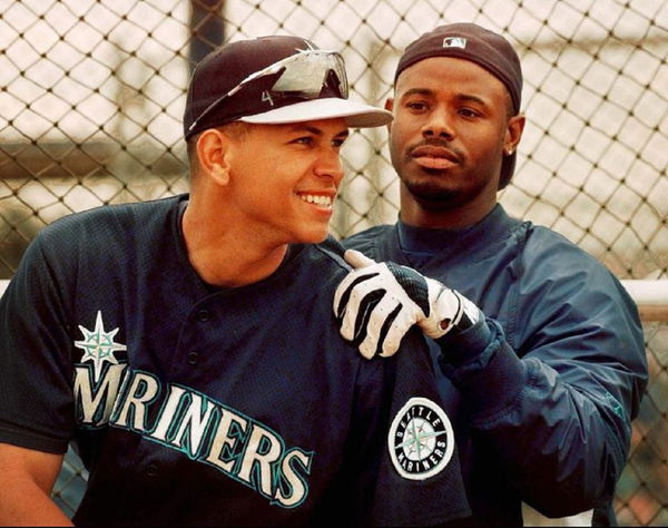 Alex Rodriguez and Ken Griffy Jr.