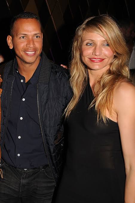 Alex Rodriguez with Cameron Diaz