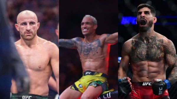 Alexander Volkanovski, Charles Oliveira, Ilia Topuria