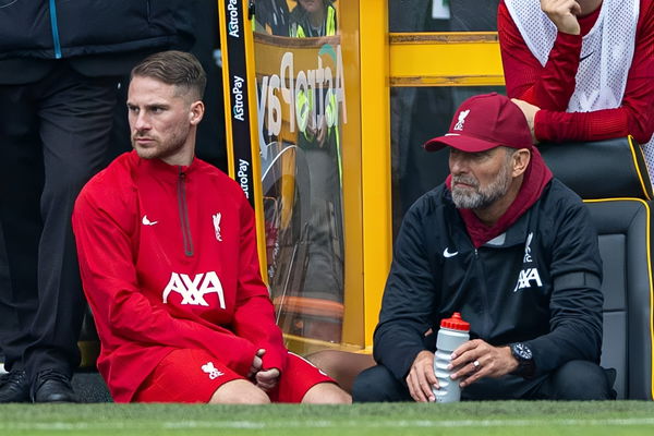 Alexis Mac Allister and Jurgen Klopp