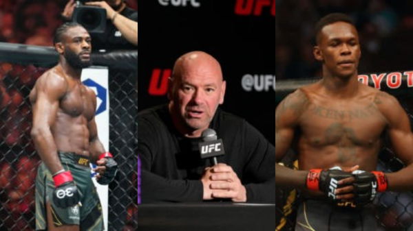 Aljamain Sterling, Dana White, Israel Adesanya