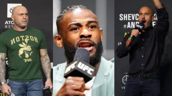 Aljamain Sterling + Jon Anik + Joe Rogan