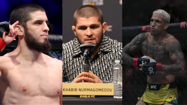 islam makhachev-khabib murmagomedov-chalers oliveira