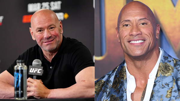 Dana white- Dwayne johnson