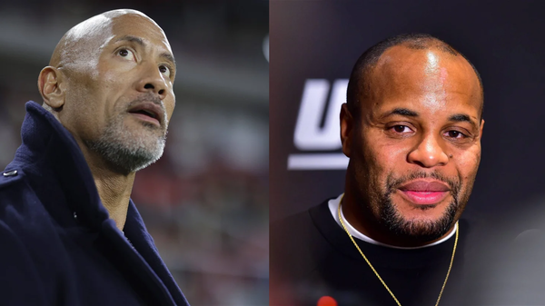 Daniel cormier Dwyane johnson