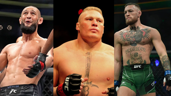 Khamzat chimaev-brock lesnar-Conor mcgregor