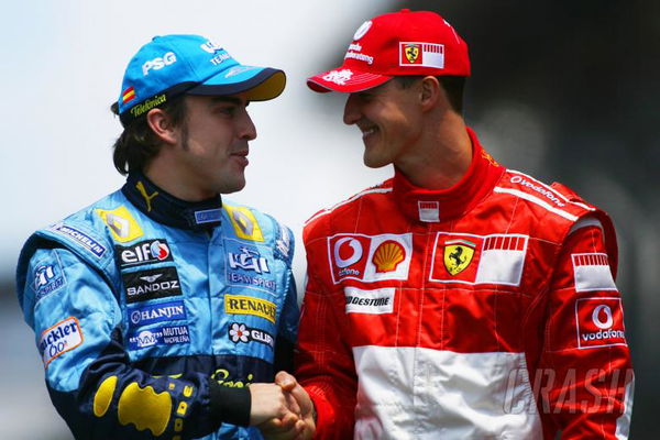 Fernando Alonso Michael Schumacher