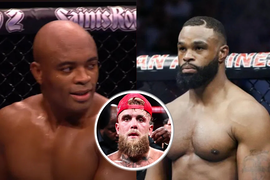 Anderson Silva, Jake Paul, Tyron Woodley