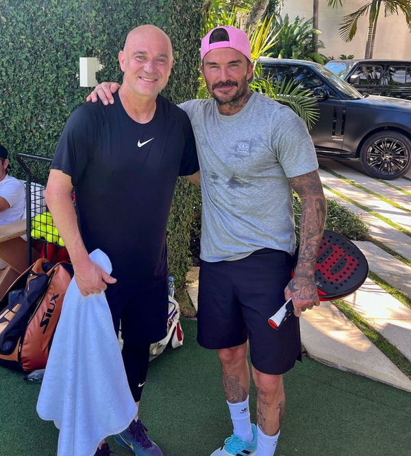 Andre Agassi, David Beckham