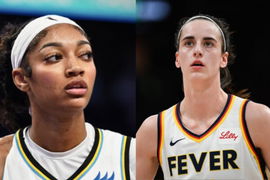 Angel Reese and Caitlin Clark