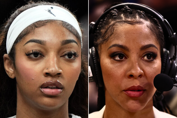 Angel Reese and Candace Parker