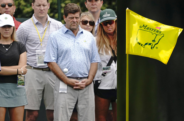 Angry crowd &#8211; The Masters Flag