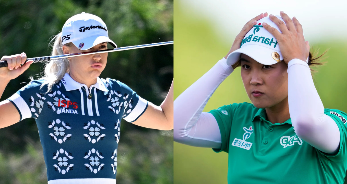 Charley Hull and Minjee Lee