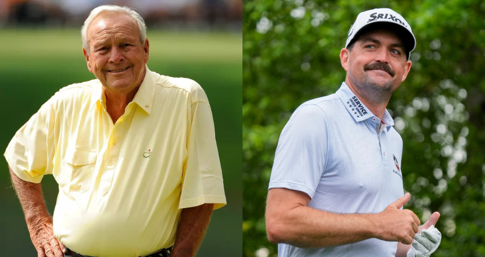 Arnold Palmer and Keegan Bradley