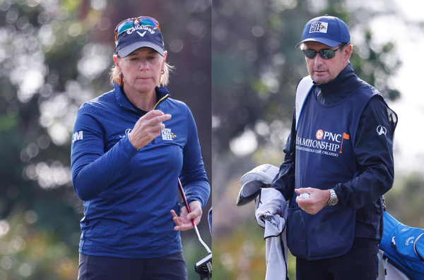 Annika Sorenstam and Mike McGee