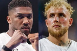 Anthony Joshua and Jake Paul