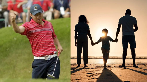 Anthony Kim Family Silhouette Collage