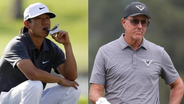 Anthony Kim Phil Mickelson Collage