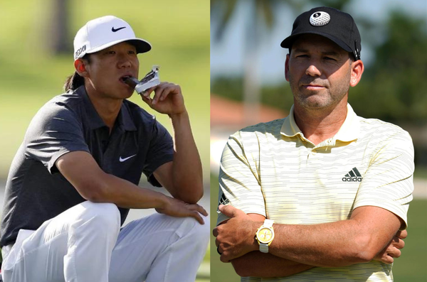 Anthony Kim and Sergio Garcia