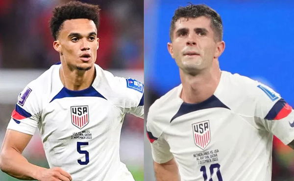 Antonee Robinson and Christian Pulisic