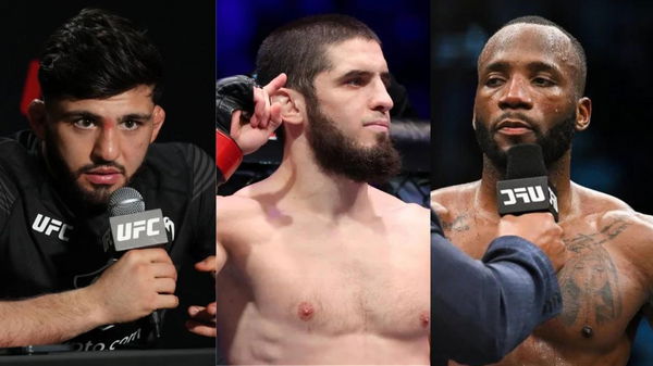 Arman Tsarukyan, Islam Makhachev and Leon Edwards