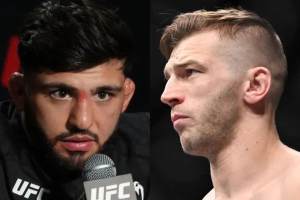 Arman Tsarukyan and Dan Hooker