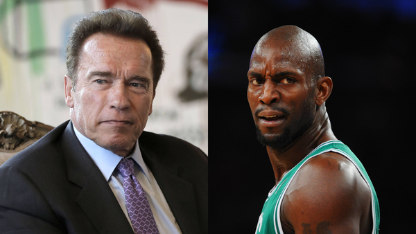 Arnold Schwarzenegger, Kevin Garnett