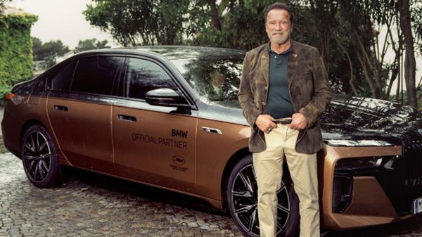 Arnold Schwarzenegger BMW FB