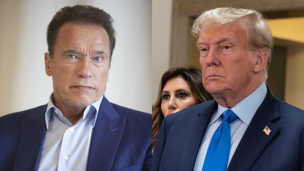 Arnold Schwarzenegger, Donald Trump FB