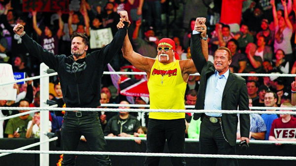 Arnold Schwarzenegger Hulk Hogan