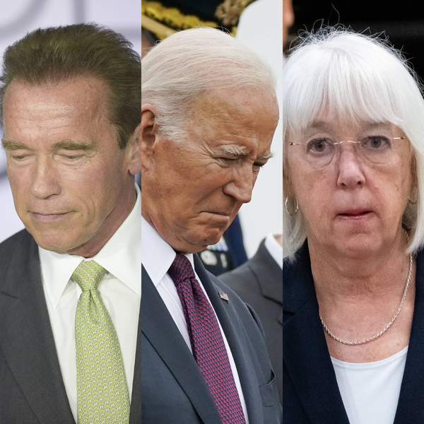 Arnold Schwarzenegger, Joe Biden, Patty Murray