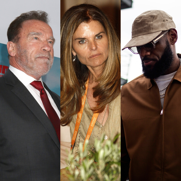 Arnold Schwarzenegger, Maria Shriver, LeBron James