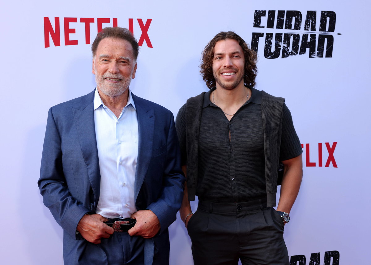 Arnold Schwarzenegger’s Look-Alike Son Follows Olympia Path With California Win