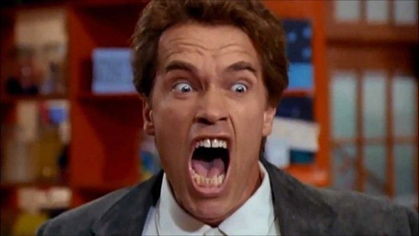 Arnold Schwarzenegger surprised