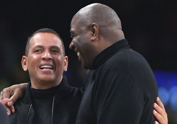 Alex Rodriguez, Magic Johnson