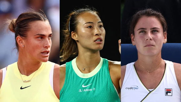 Aryna Sabalenka, Qinwen Zheng, Emma Navarro