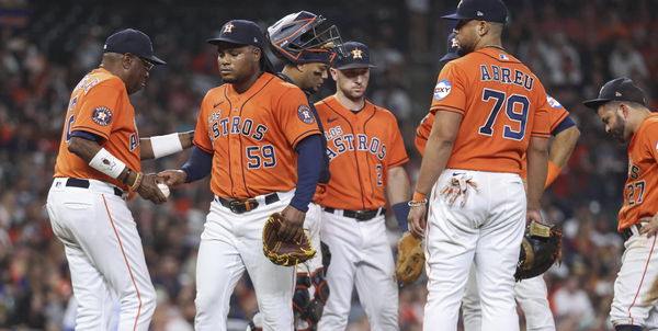 MLB, Baseball Herren, USA Kansas City Royals at Houston Astros Sep 22, 2023; Houston, Texas, USA; Houston Astros startin