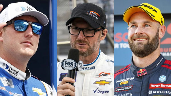 Austin Hill, Dale Earnhardt Jr, Shane van Gisbergen