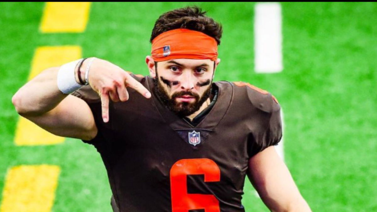 Baker mayfield nike headband best sale