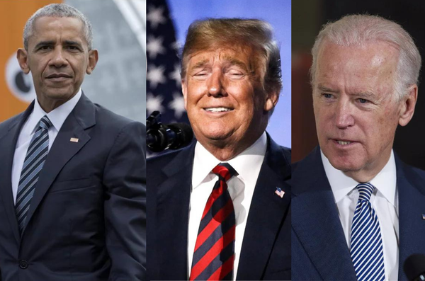 Barack Obama, Donald Trump, &#038; Joe Biden