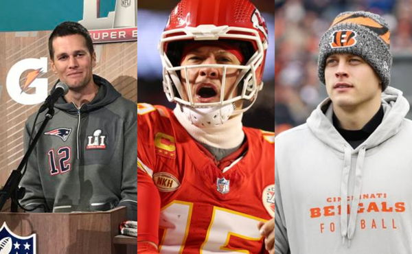 Brady, Mahomes, Burrow