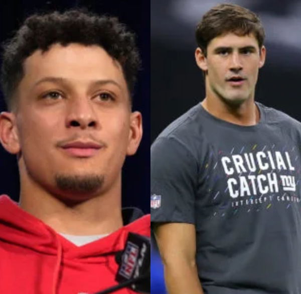 Daniel Jones Shoots Down Patrick Mahomes' $187,000,000,000 Success