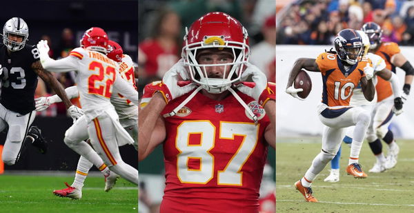 Darren Waller, Travis Kelce, Jerry Jeudy