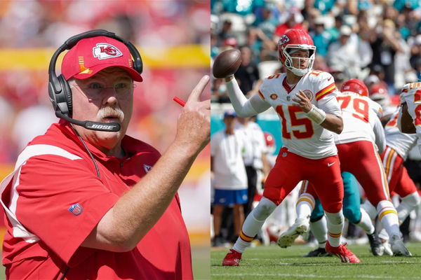 Andy Reid and Patrick Mahomes